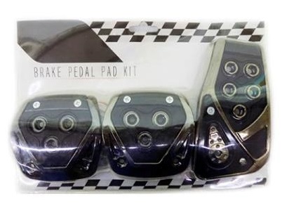 PLASTICO PEDAL P-CARRO BLACK