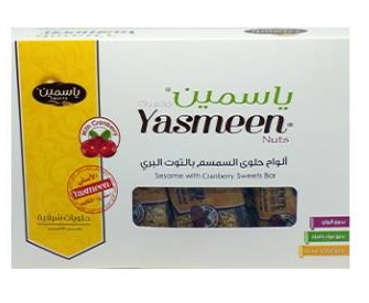 YASMEEN SESAME SWEET BARS 35G