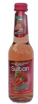 SODA FRUT SULTAN STRAWB.  24/250ML