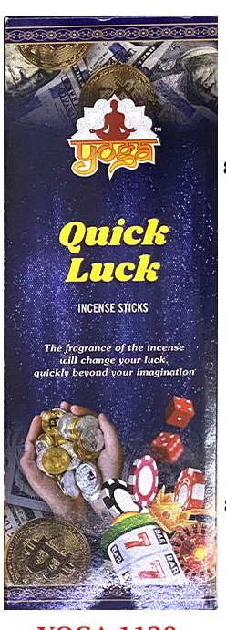 INCIENSO YOGA-QUICK LUCK