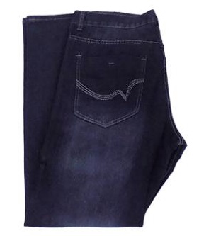 JEANS PARA HOMBRES BLACK  38/46