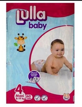 PAÑALES PARA BEBE MAXI 1X60 PC